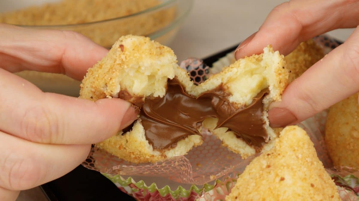 Foto da receita Como Fazer Coxinha de Nutella