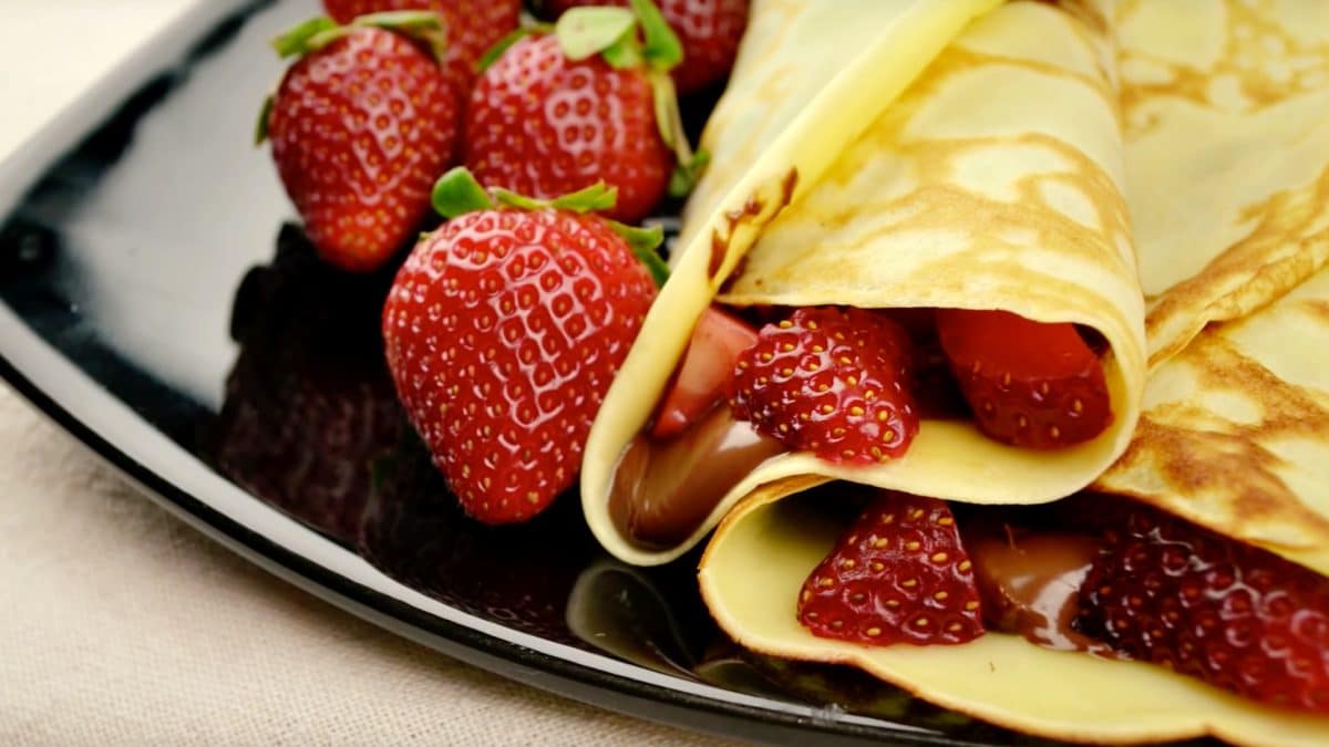 Foto da receita Como Fazer Panqueca com Nutella