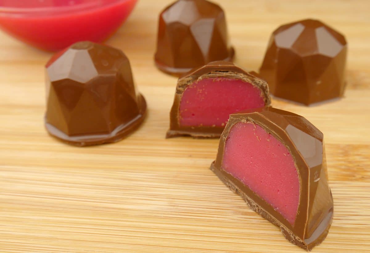 Foto da receita Como Fazer Bombom de Gelatina