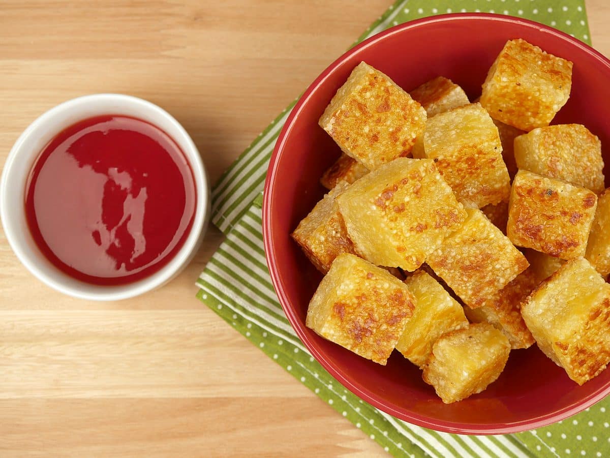 Foto da receita Como fazer Dadinho de Tapioca