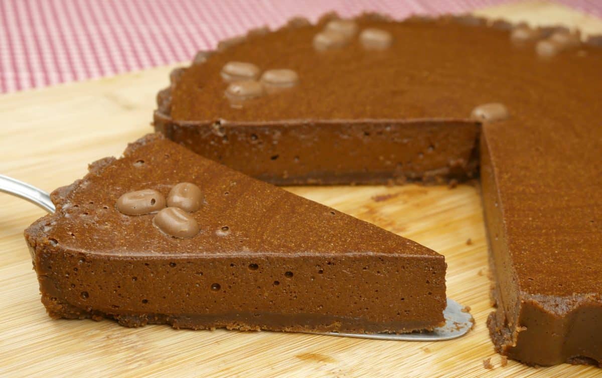 Foto da receita Como fazer Torta Mousse de Chocolate com Café