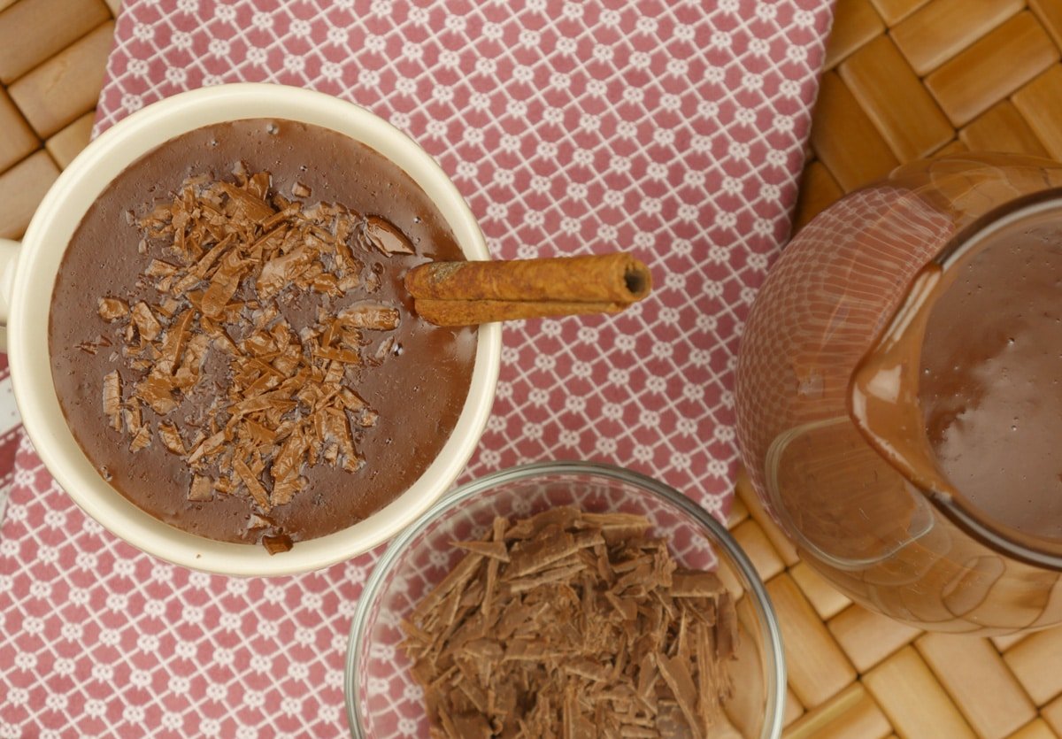 Foto da receita Como fazer Chocolate Quente Cremoso