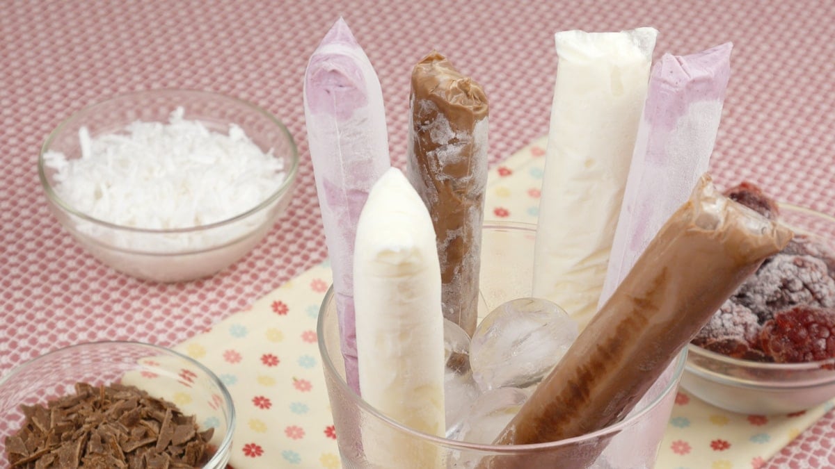 Foto da receita Como fazer Sacolé/Geladinho Cremoso