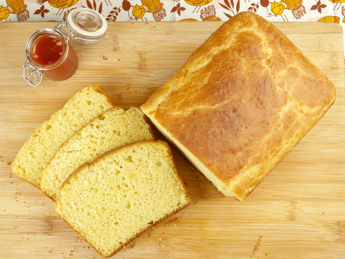 Foto da receita Como fazer Pão de Forma sem Sova