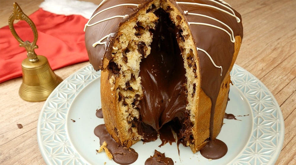 Foto da receita Como Fazer Chocotone Trufado