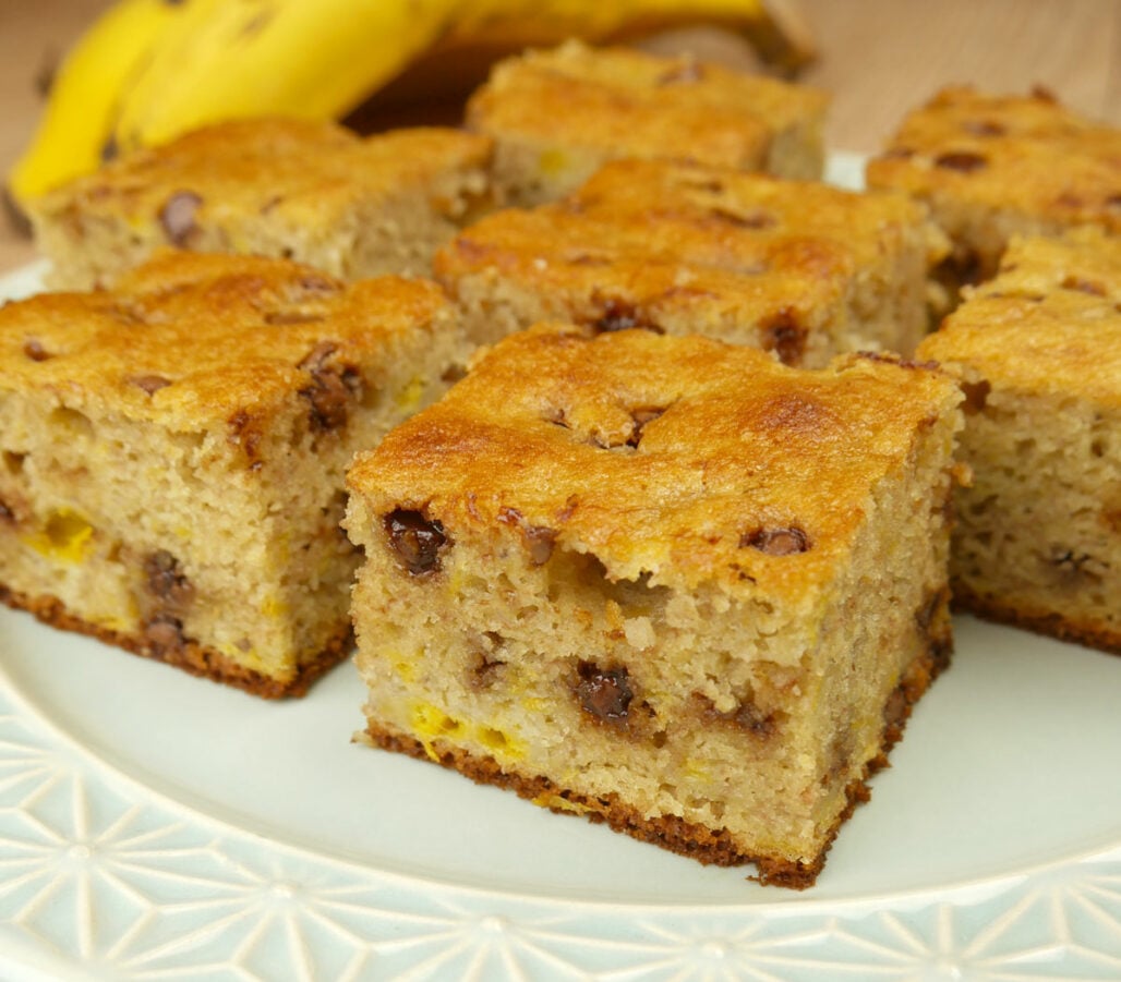 Foto da receita Como fazer Bolo de Banana com farinha de rosca