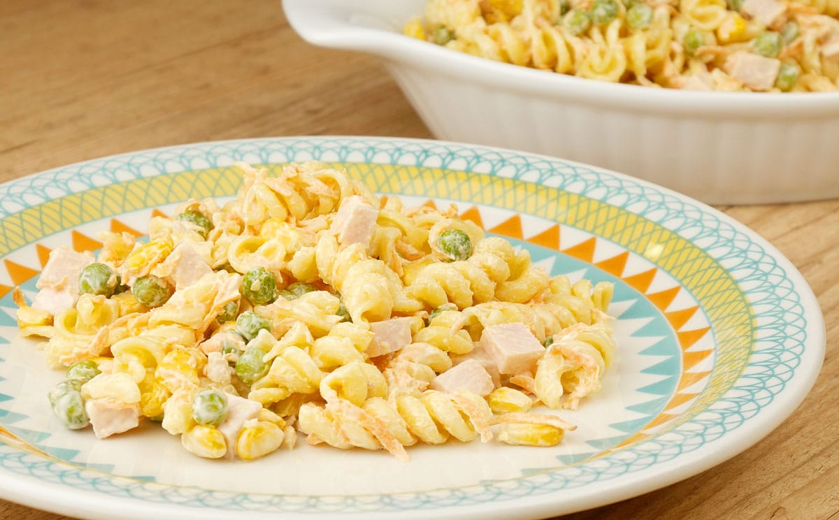 Foto da receita Como fazer Salada de Macarrão