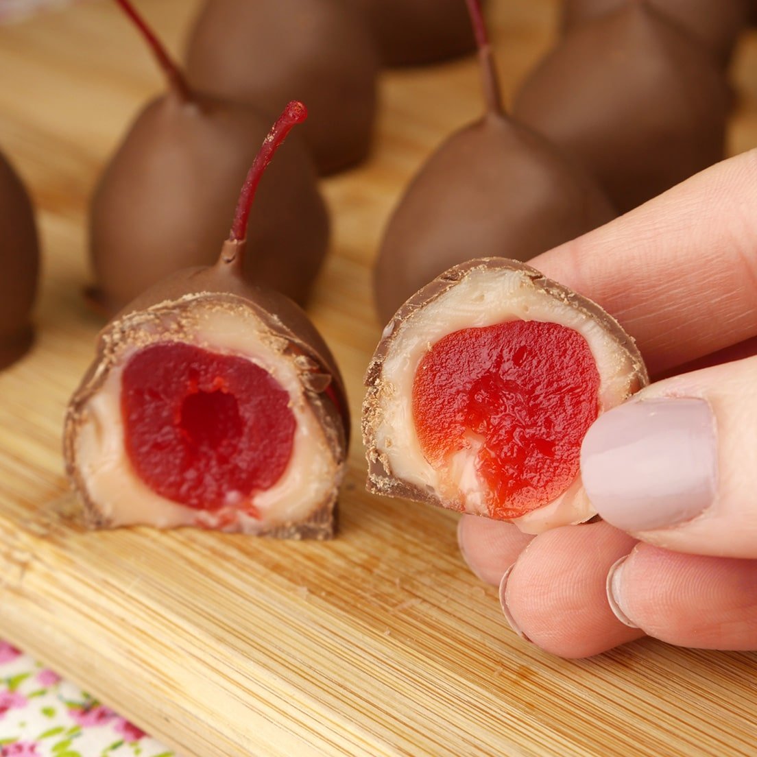 Foto da receita Como fazer Bombom de Cereja