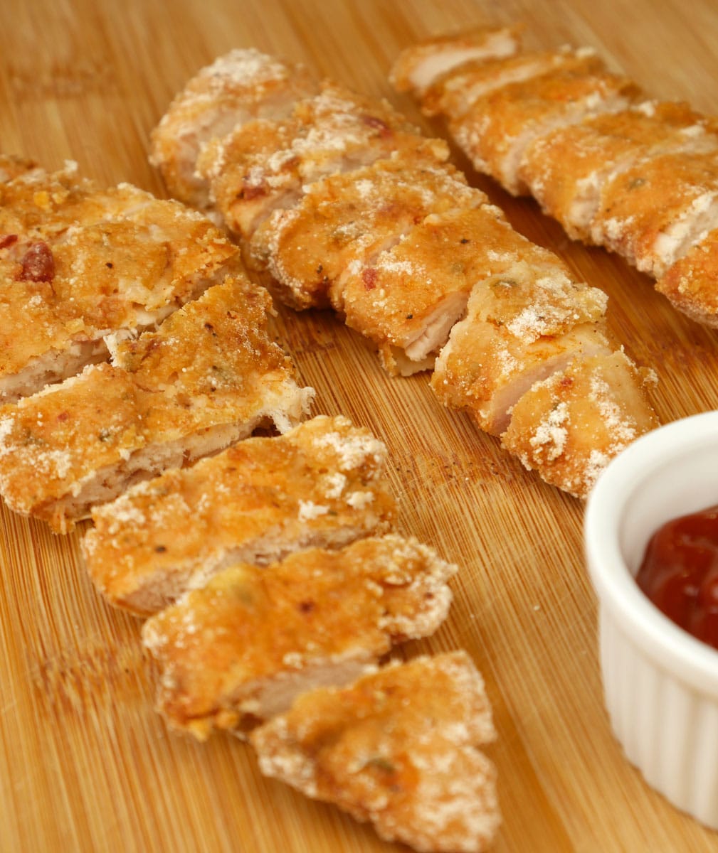 Foto da receita Como Fazer Frango Empanado de Forno