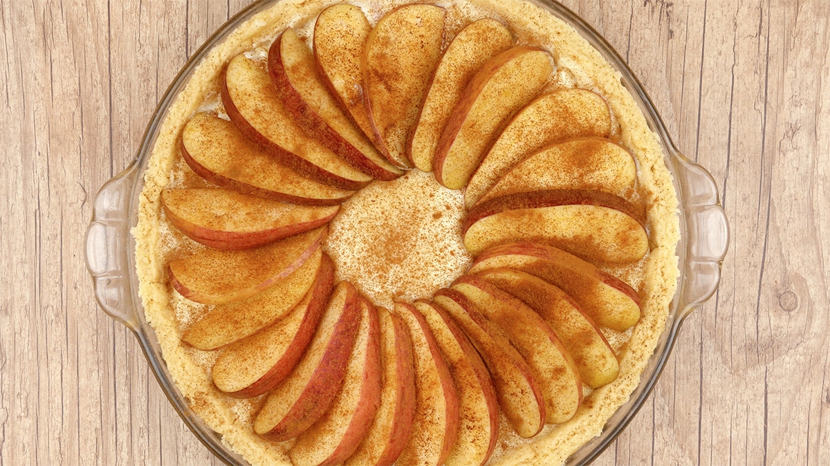 Foto da receita Como fazer Torta de maçã