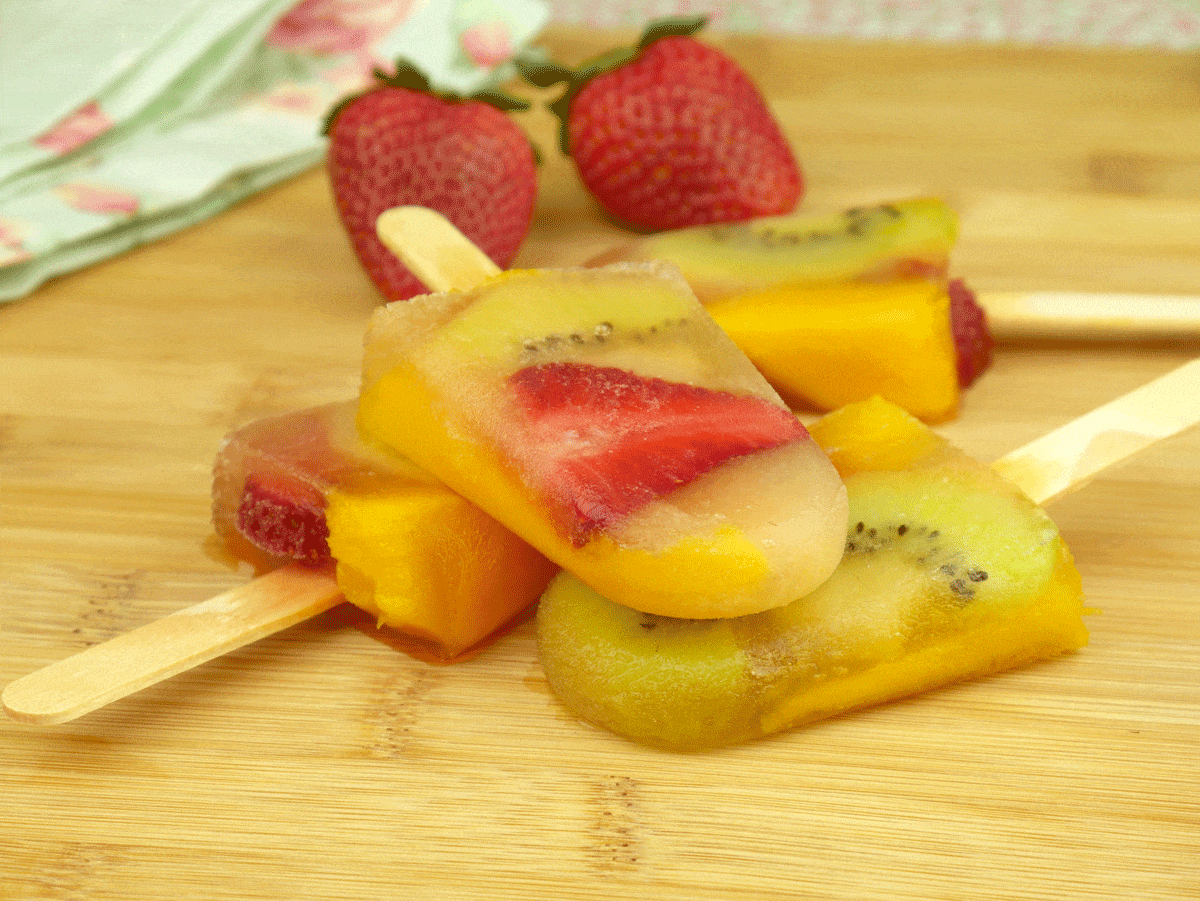 Foto da receita Como fazer Picolé de Frutas
