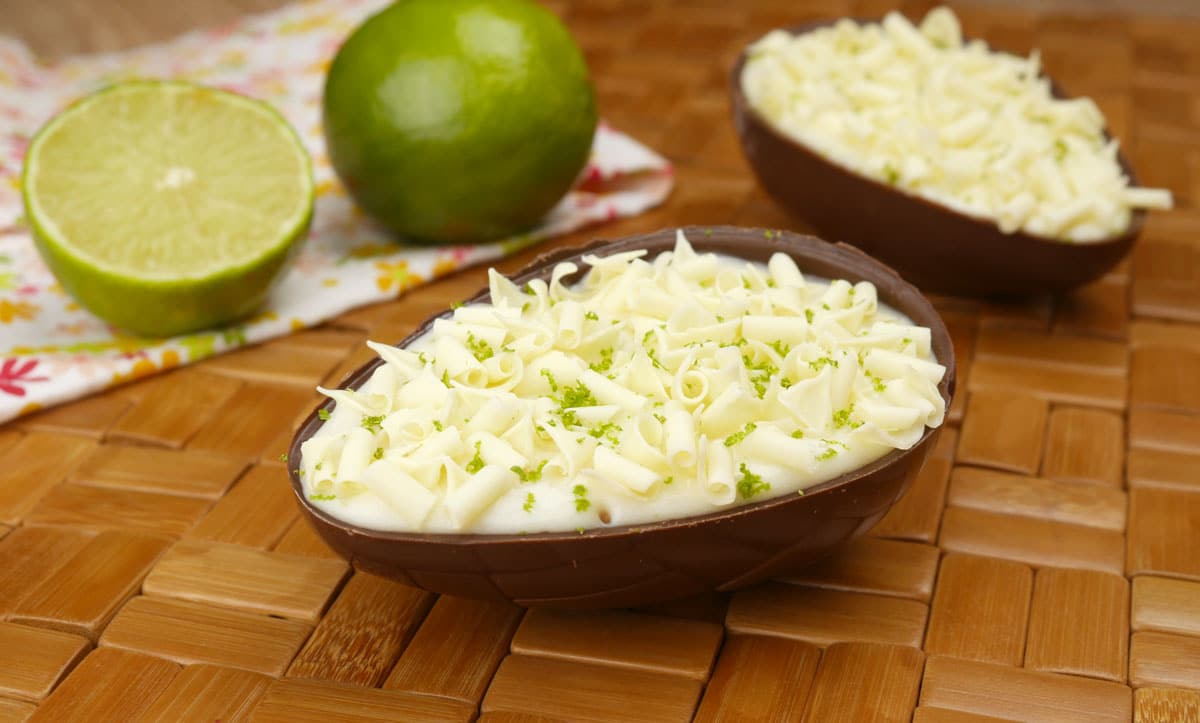Foto da receita Como fazer Ovo de Páscoa Tortinha de Limão