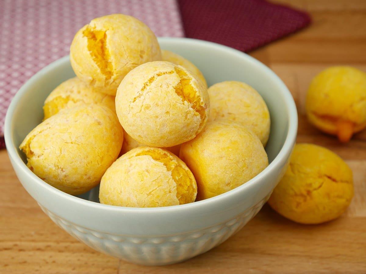 Foto da receita Como Fazer Pão de Queijo de Cheddar