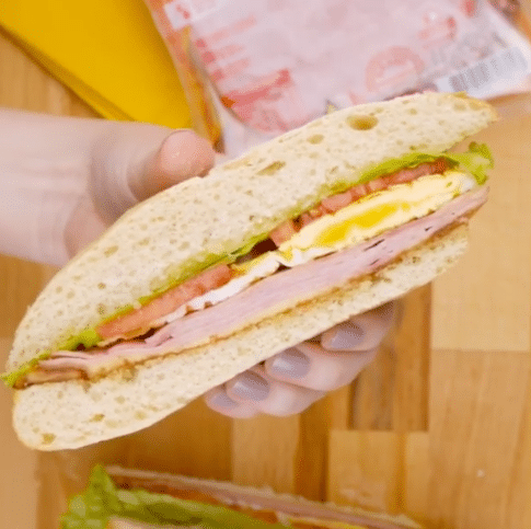 Foto da receita Como fazer Sanduíche de Presunto