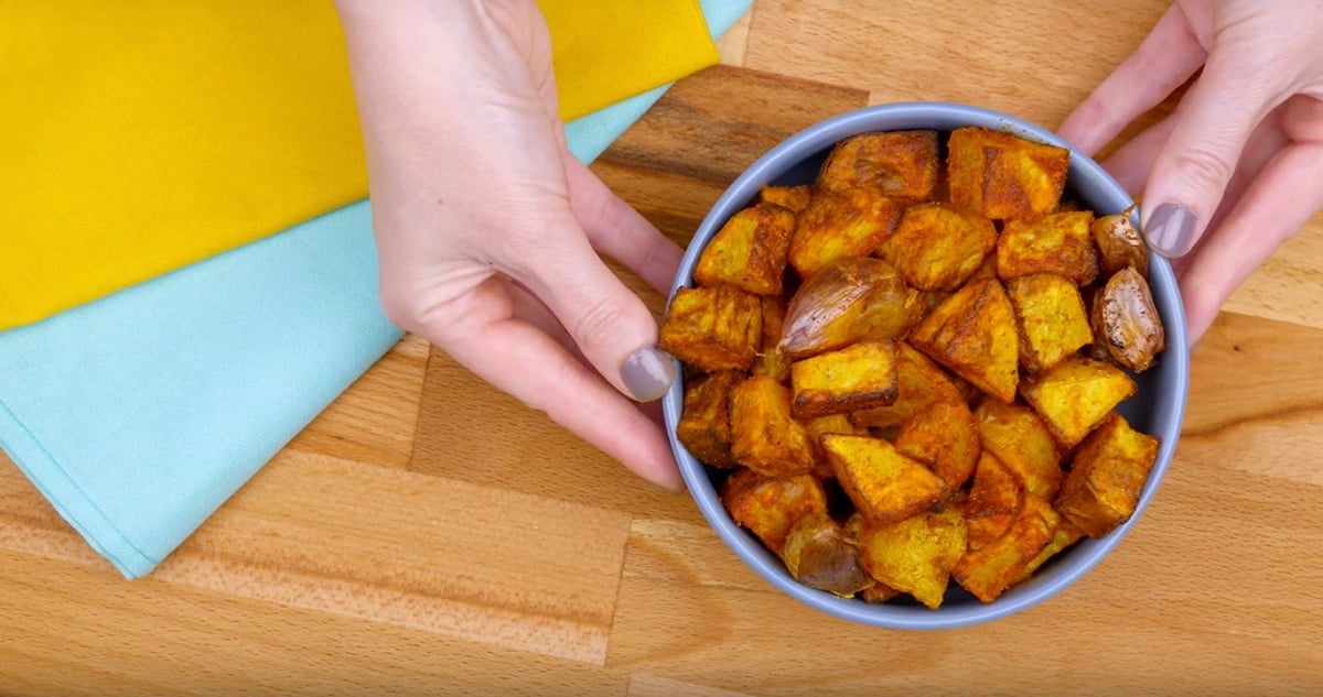 Foto da receita Como fazer Batata assada com páprica