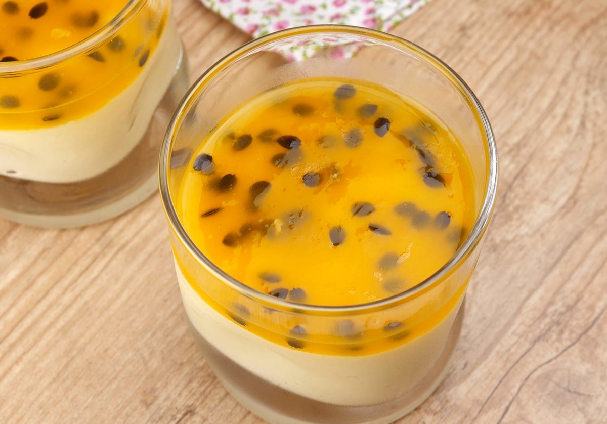 Foto da receita Como fazer Mousse de Maracujá com 3 ingredientes
