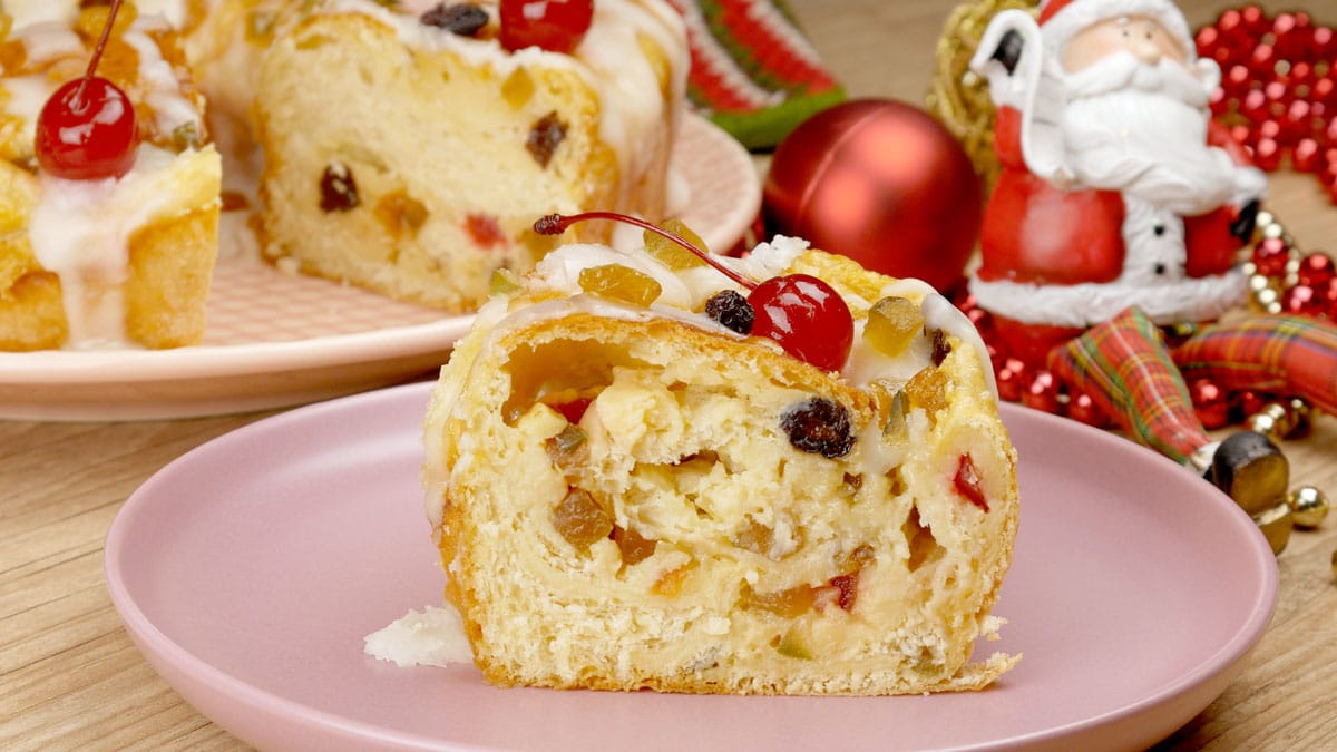 Foto da receita Como fazer Rosca Natalina Fácil e Fofinha