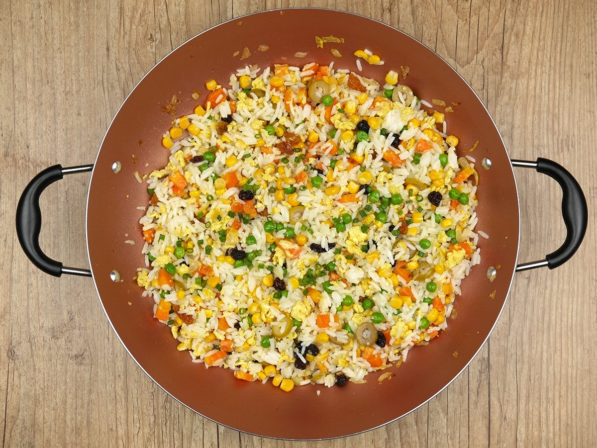 Foto da receita Como fazer Arroz colorido