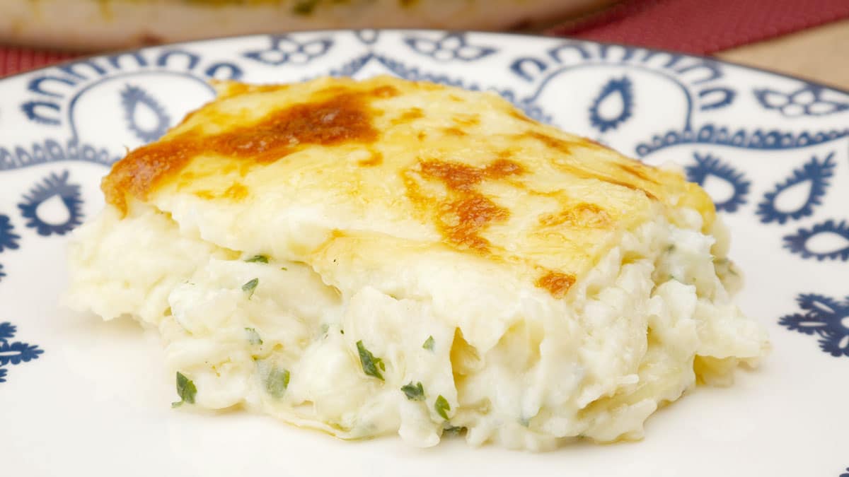 Foto da receita Como fazer Escondidinho de Bacalhau