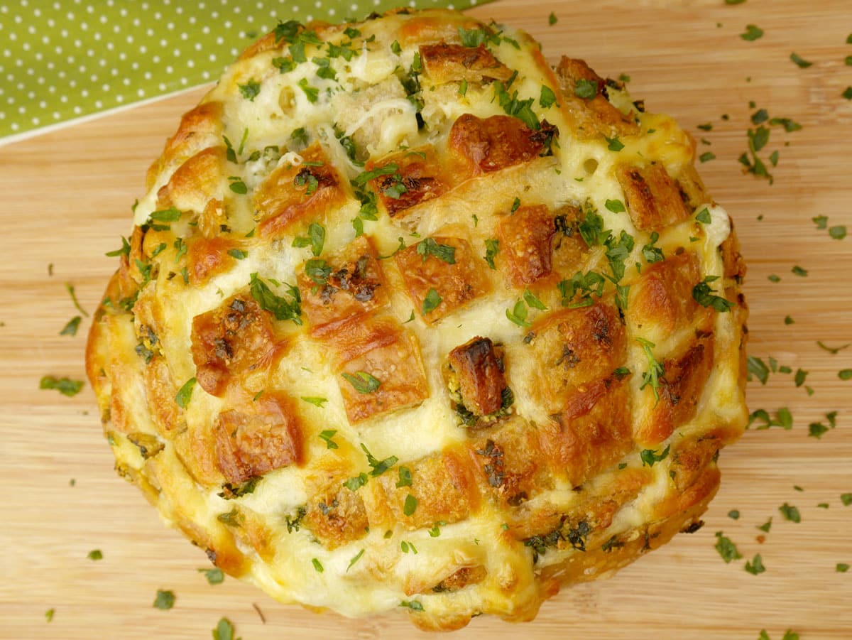 Foto da receita Como fazer Pão Italiano com Alho e Queijo