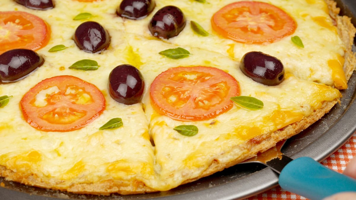 Foto da receita Como fazer Pizza de Pão Velho