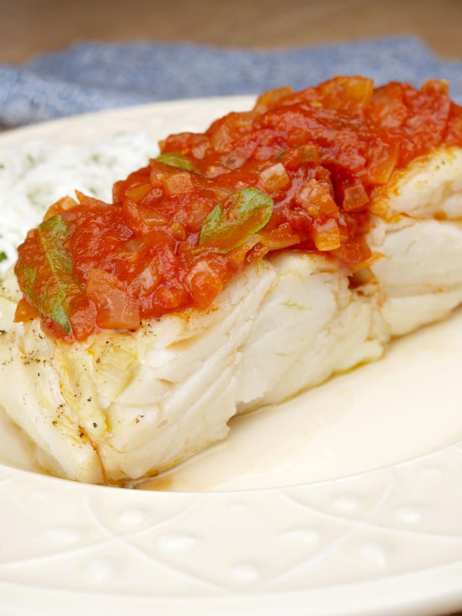 Foto da receita Como fazer Bacalhau da Noruega à Napolitana