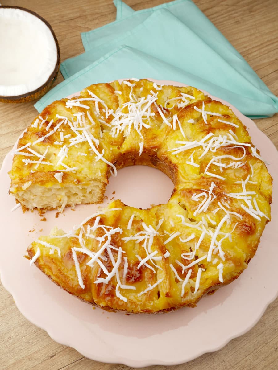 Foto da receita Como fazer Rosca de Coco
