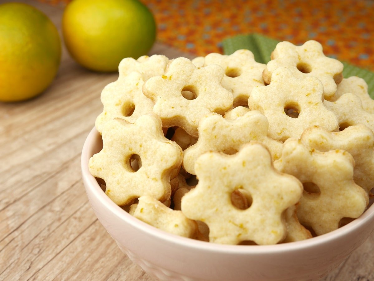 Foto da receita Como fazer Biscoitinho de Laranja