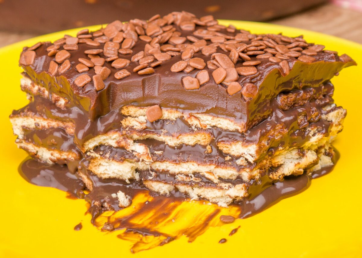 Foto da receita Como fazer Pavê de Chocolate
