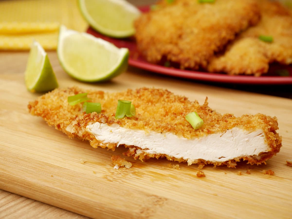 Foto da receita Como fazer Filé de frango crocante