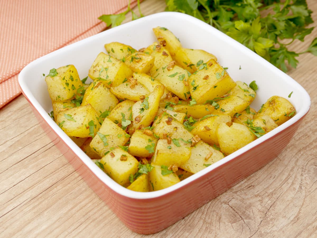 Foto da receita Como fazer Batata Sauté crocante por fora e macia por dentro