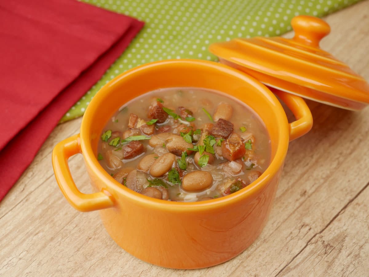 Foto da receita Como fazer Feijão saboroso, com caldo encorpado e sem desconforto