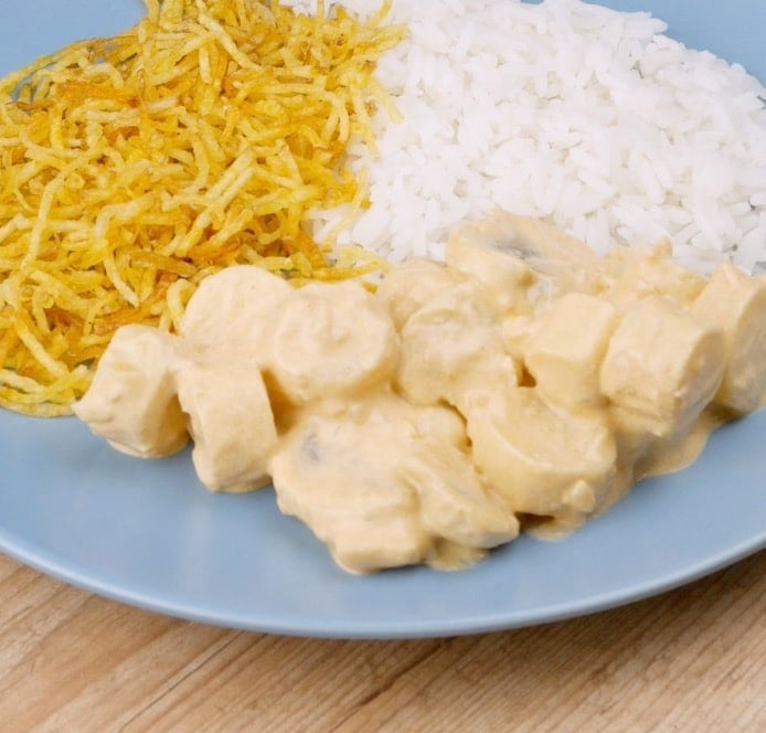 Como fazer Estrogonofe de Palmito com Champignon