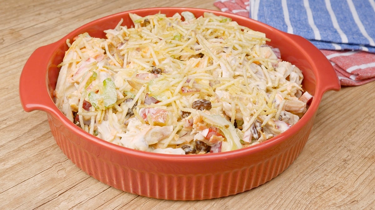 Foto da receita Como fazer Salpicão com sobras de Frango, Chester ou Peru