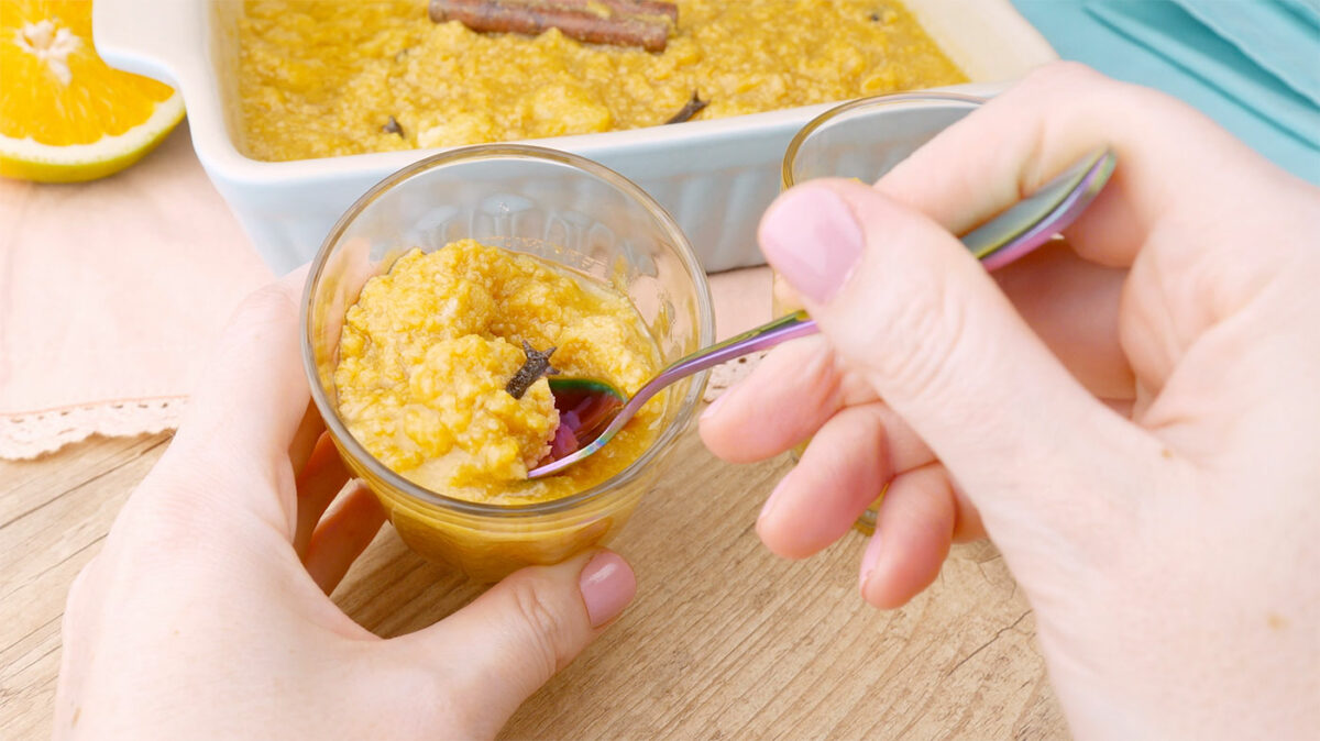 Foto da receita Como fazer Ambrosia de Laranja