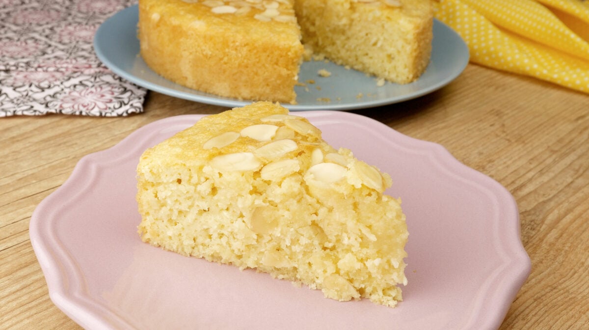 Foto da receita Como fazer Bolo de Amêndoas Sem Glúten, Sem Lactose e Sem Açúcar