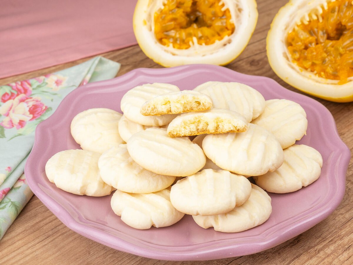 Foto da receita Como fazer Sequilhos de Maracujá que derrete na boca com apenas 4 ingredientes