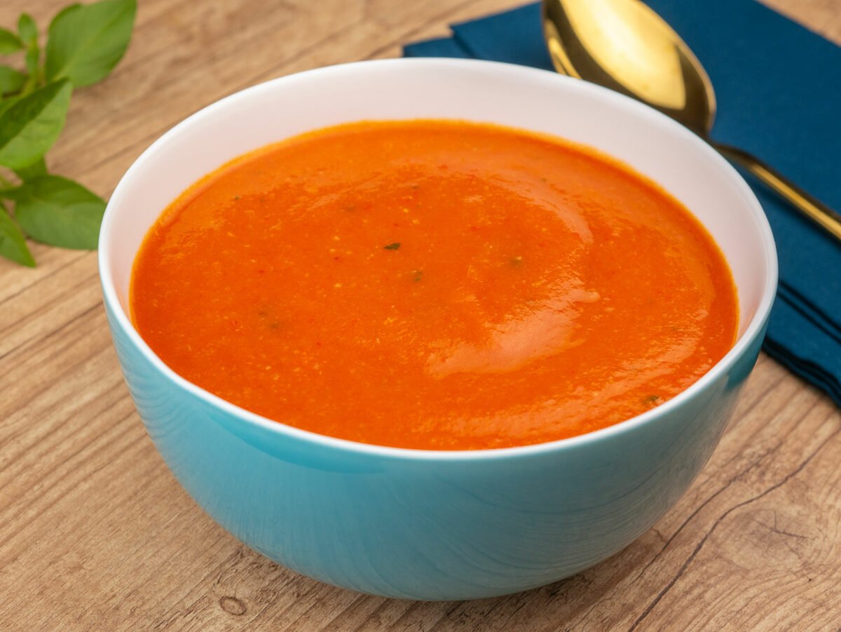 Foto da receita Como fazer Sopa de Tomate
