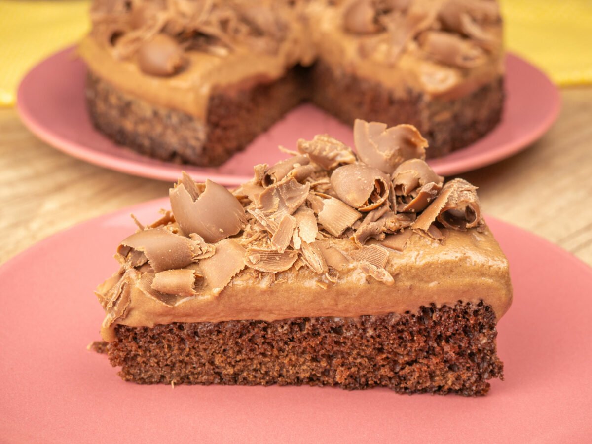 Foto da receita Como fazer Bolo Mousse de Chocolate