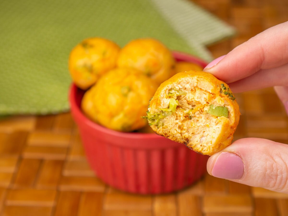 Como fazer Bolinho de Frango com Legumes