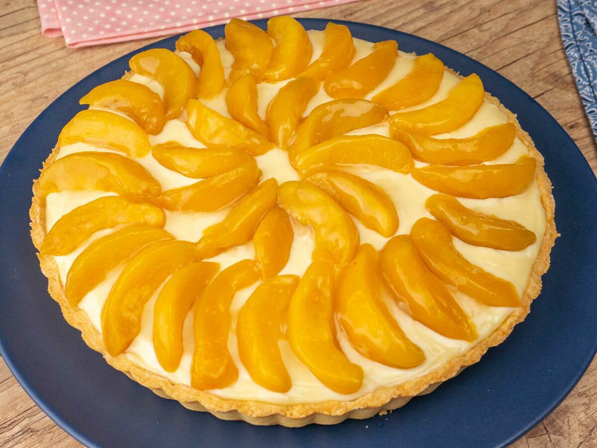 Como fazer Torta de Pêssego