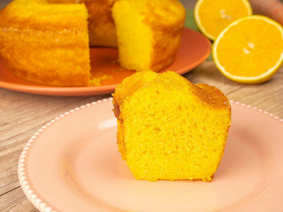 Como fazer Bolo de Laranja com Cenoura