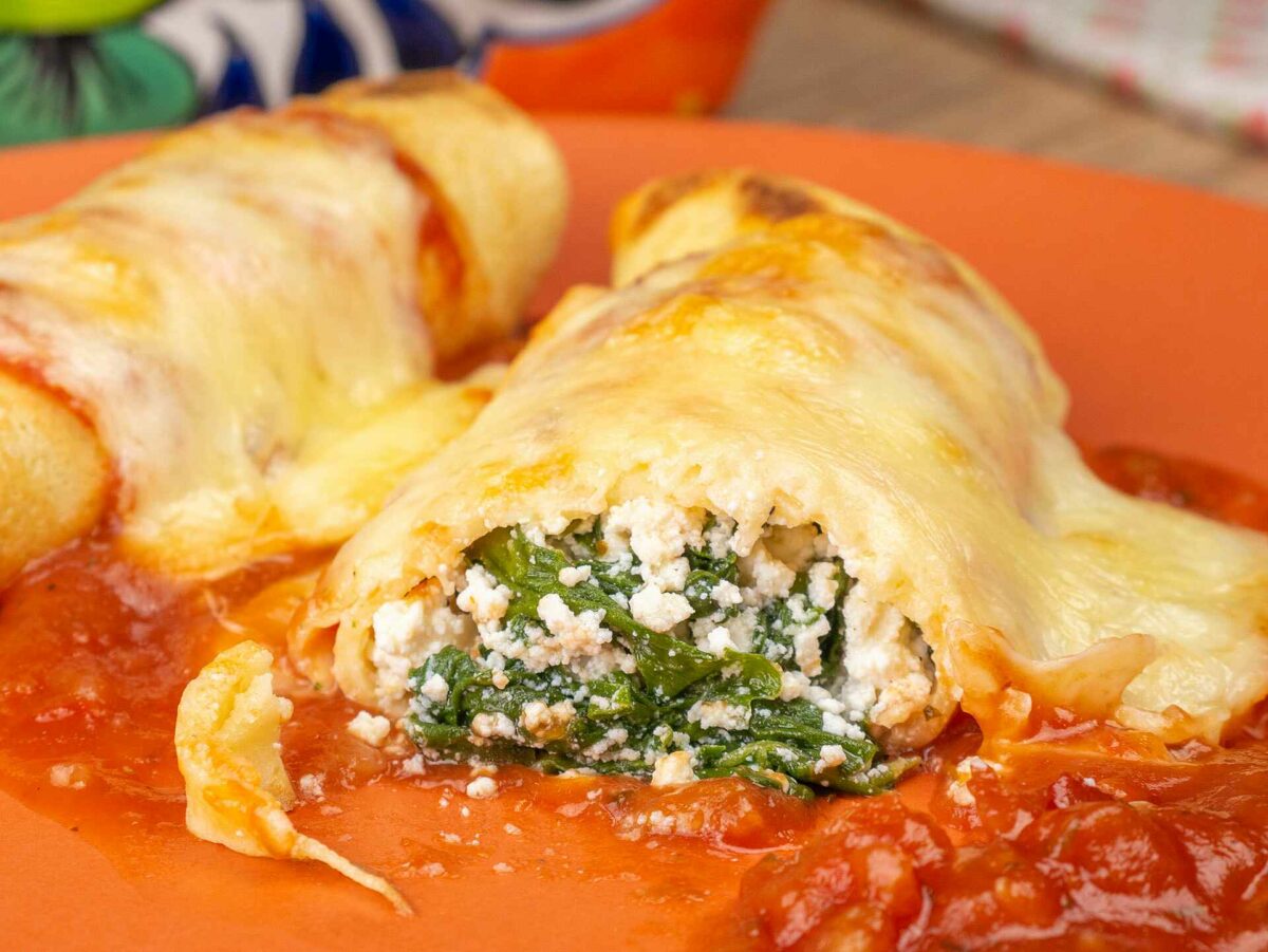 Como fazer Panqueca de Ricota e Espinafre
