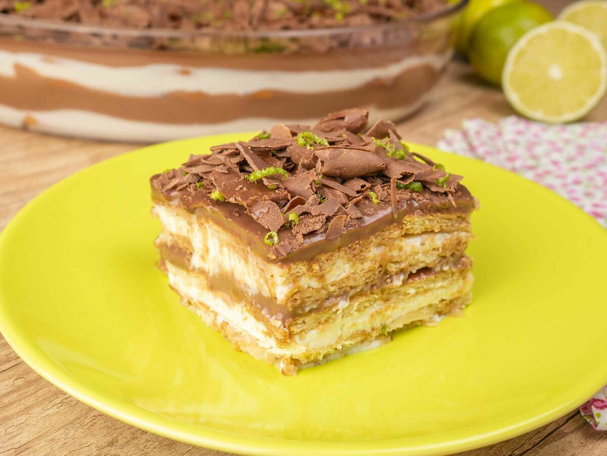 Como fazer Pavê de Limão com Chocolate