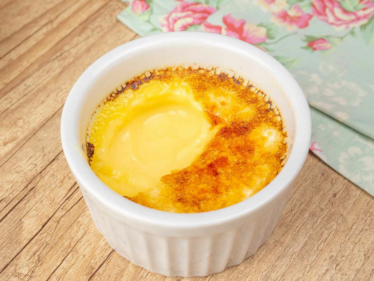 Foto da receita Como fazer Crème Brûlée