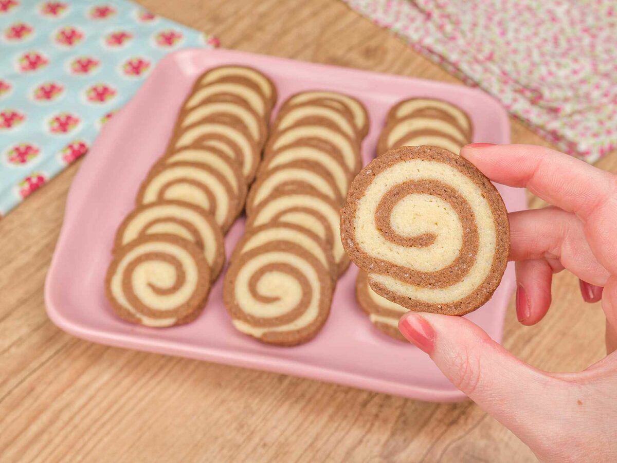 Foto da receita Como fazer Biscoito Caracol