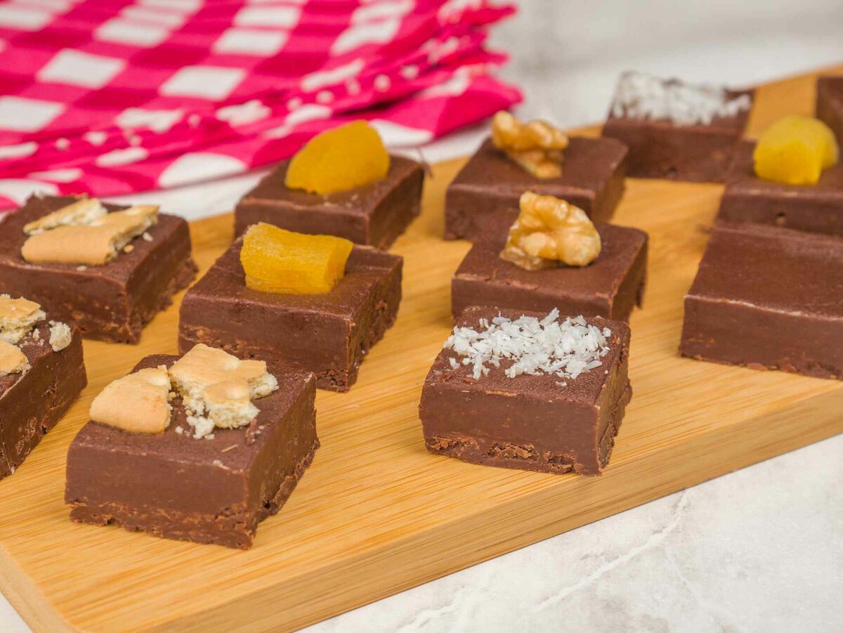 Foto da receita Como fazer Fudge com 5 Sabores