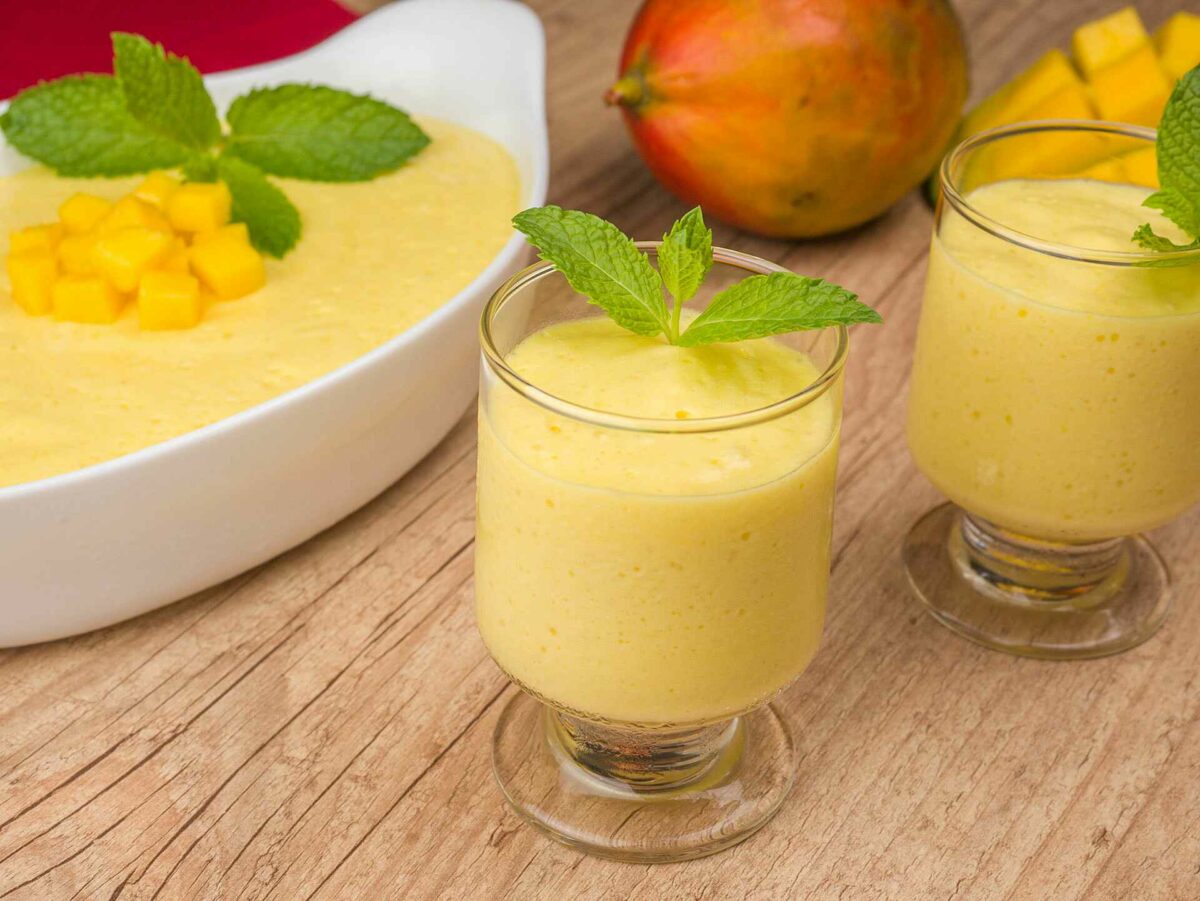 Como fazer Mousse de Manga Fácil e Perfeito