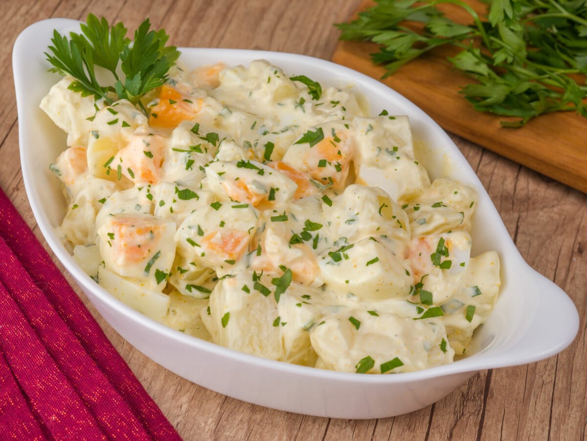 Como fazer Salada de Batata com Ovos Fácil e Perfeita