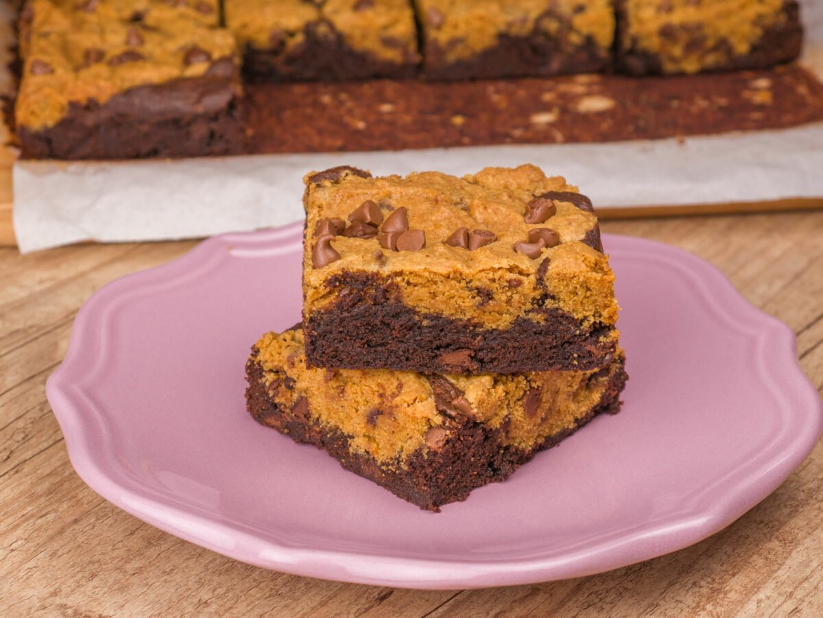 Como fazer Brookies - Brownie e Cookies Juntos